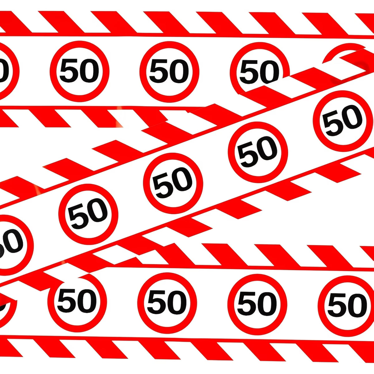 50 Jaar Afzetlint – Verjaardagsdecoratie
