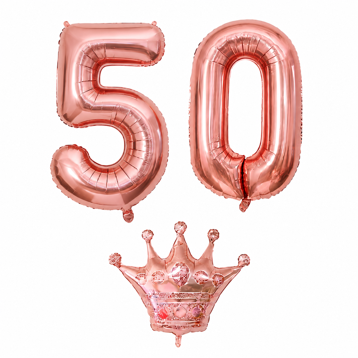 50 Jaar Ballonnenset Roségoud