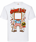 Ouwe Lul shirt – Abraham 50 jaar met eigen foto