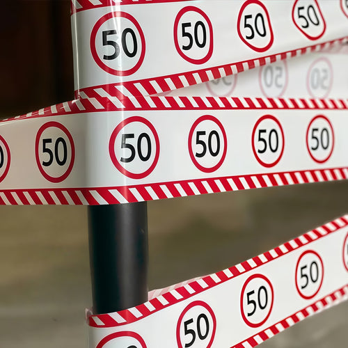 50 Jaar Afzetlint – Verjaardagsdecoratie